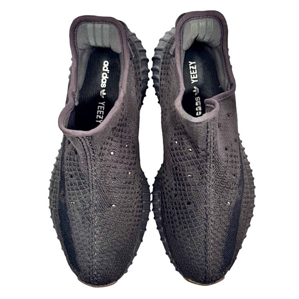 Adidas Yeezy Boost 350 V2 Black Static Non Reflective Size 10 Mens New